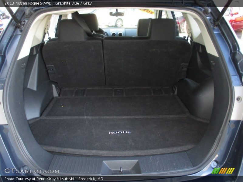 Graphite Blue / Gray 2013 Nissan Rogue S AWD