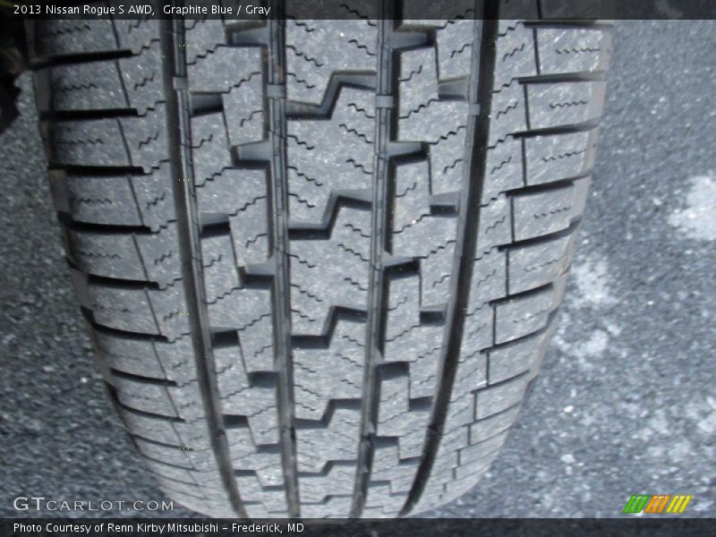 Graphite Blue / Gray 2013 Nissan Rogue S AWD
