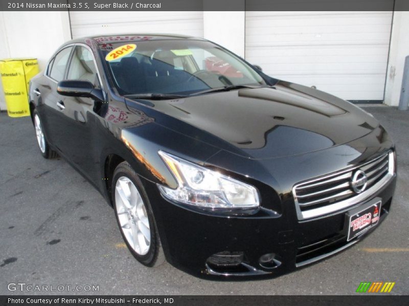 Super Black / Charcoal 2014 Nissan Maxima 3.5 S