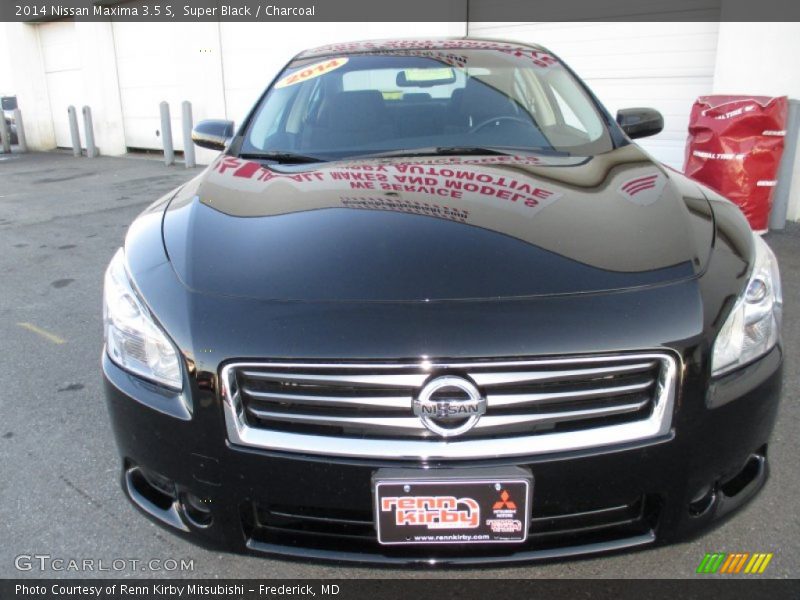 Super Black / Charcoal 2014 Nissan Maxima 3.5 S