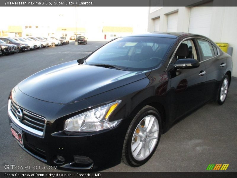 Super Black / Charcoal 2014 Nissan Maxima 3.5 S