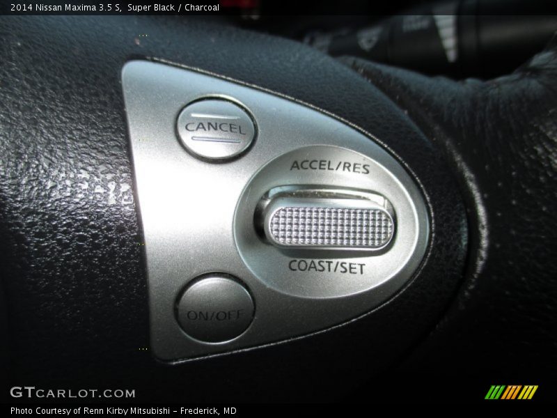 Super Black / Charcoal 2014 Nissan Maxima 3.5 S