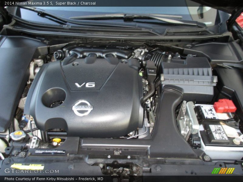 Super Black / Charcoal 2014 Nissan Maxima 3.5 S