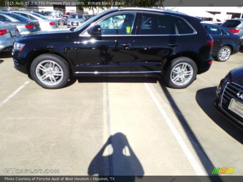 Brilliant Black / Black 2015 Audi Q5 2.0 TFSI Premium Plus quattro