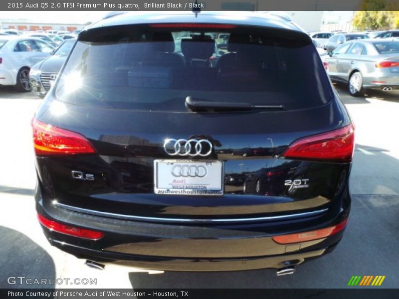 Brilliant Black / Black 2015 Audi Q5 2.0 TFSI Premium Plus quattro