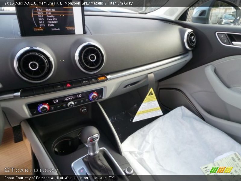 Monsoon Gray Metallic / Titanium Gray 2015 Audi A3 1.8 Premium Plus