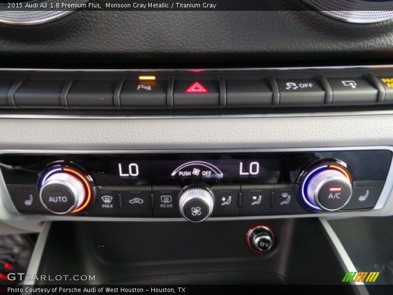 Monsoon Gray Metallic / Titanium Gray 2015 Audi A3 1.8 Premium Plus