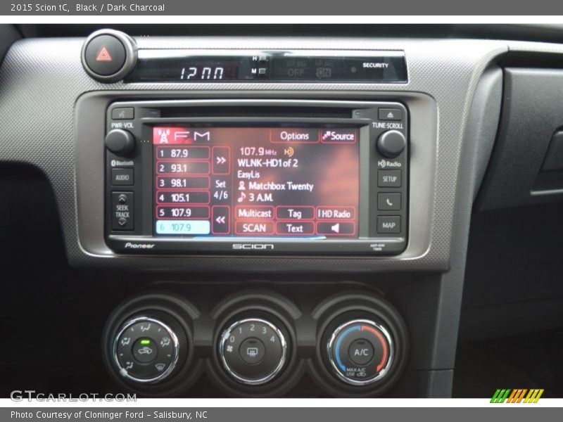 Black / Dark Charcoal 2015 Scion tC
