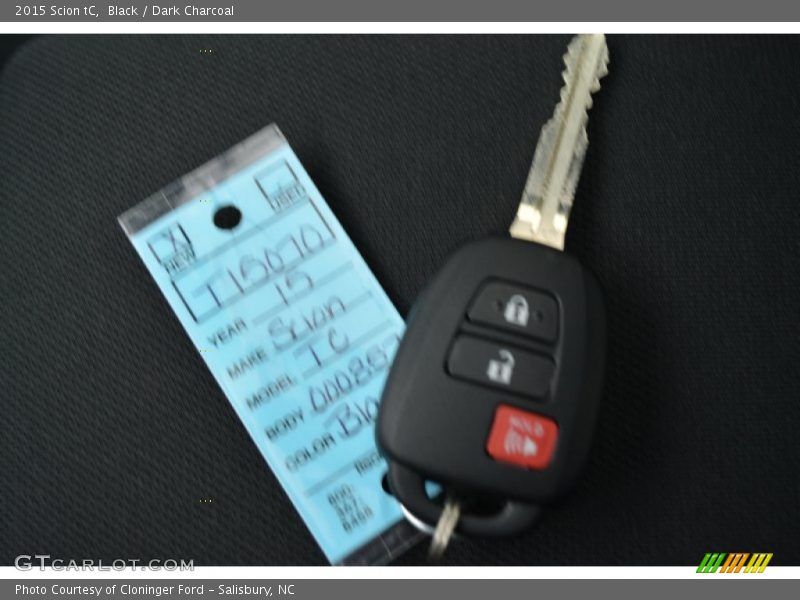 Black / Dark Charcoal 2015 Scion tC
