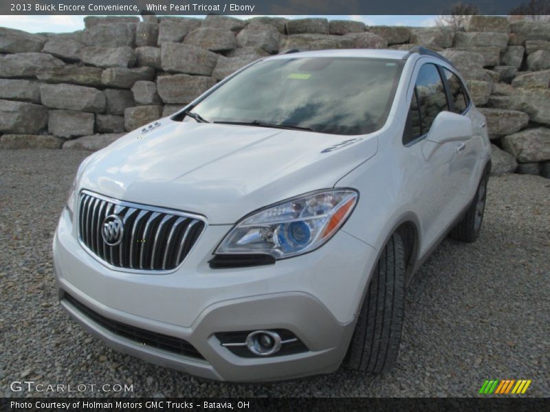 White Pearl Tricoat / Ebony 2013 Buick Encore Convenience
