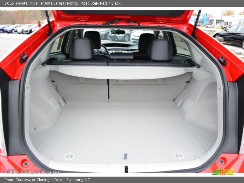  2015 Prius Persona Series Hybrid Trunk