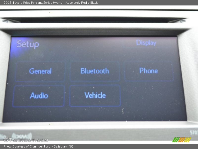 Absolutely Red / Black 2015 Toyota Prius Persona Series Hybrid