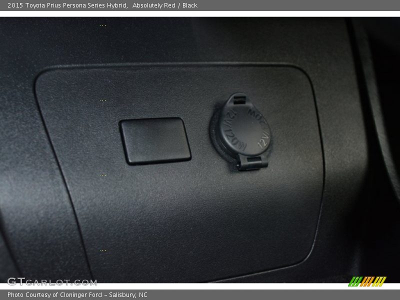 Absolutely Red / Black 2015 Toyota Prius Persona Series Hybrid