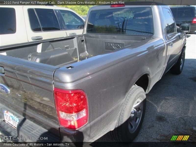 Dark Shadow Grey Metallic / Medium Dark Flint 2010 Ford Ranger XLT Regular Cab