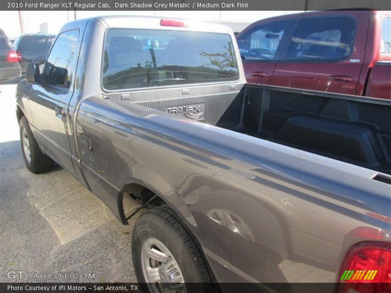 Dark Shadow Grey Metallic / Medium Dark Flint 2010 Ford Ranger XLT Regular Cab