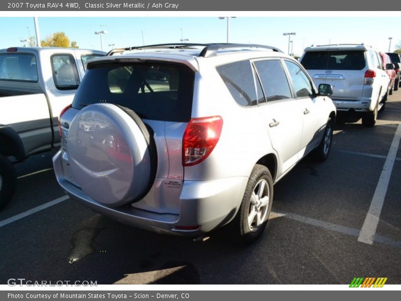 Classic Silver Metallic / Ash Gray 2007 Toyota RAV4 4WD