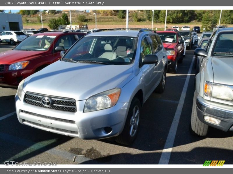 Classic Silver Metallic / Ash Gray 2007 Toyota RAV4 4WD