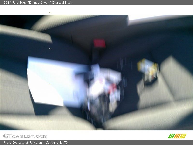 Ingot Silver / Charcoal Black 2014 Ford Edge SE