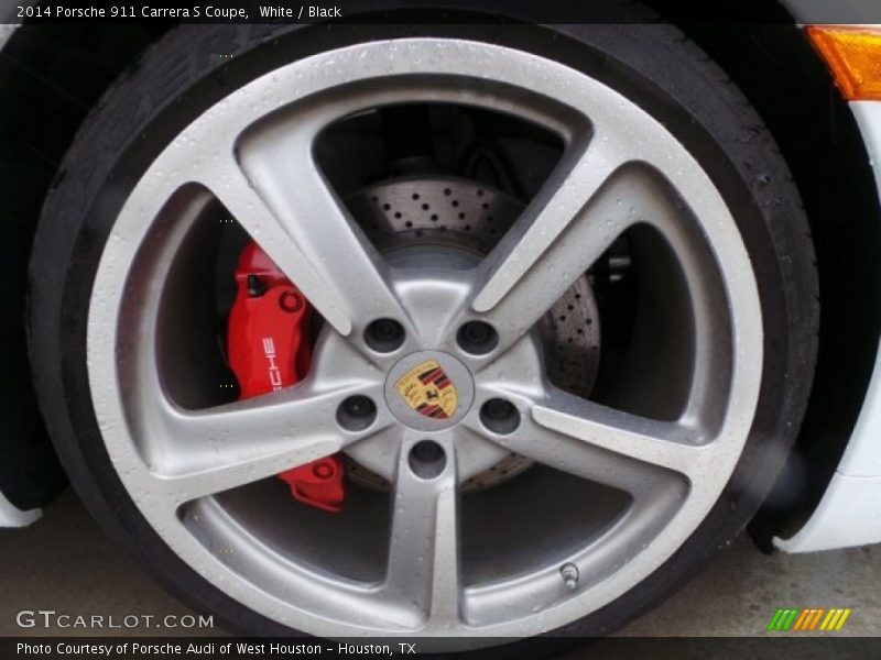 White / Black 2014 Porsche 911 Carrera S Coupe