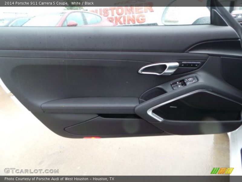 White / Black 2014 Porsche 911 Carrera S Coupe