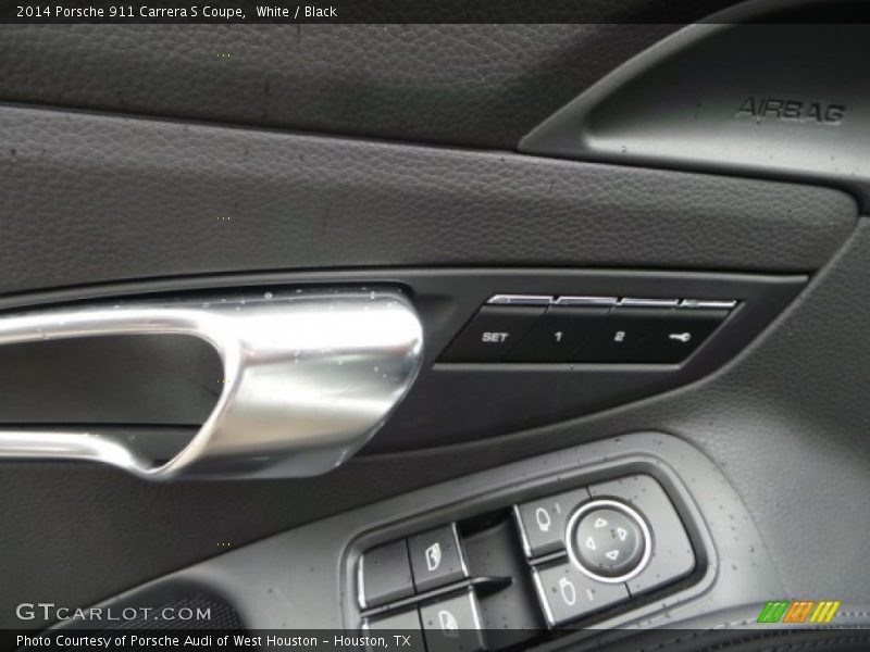 White / Black 2014 Porsche 911 Carrera S Coupe