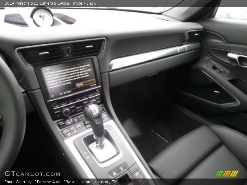 White / Black 2014 Porsche 911 Carrera S Coupe