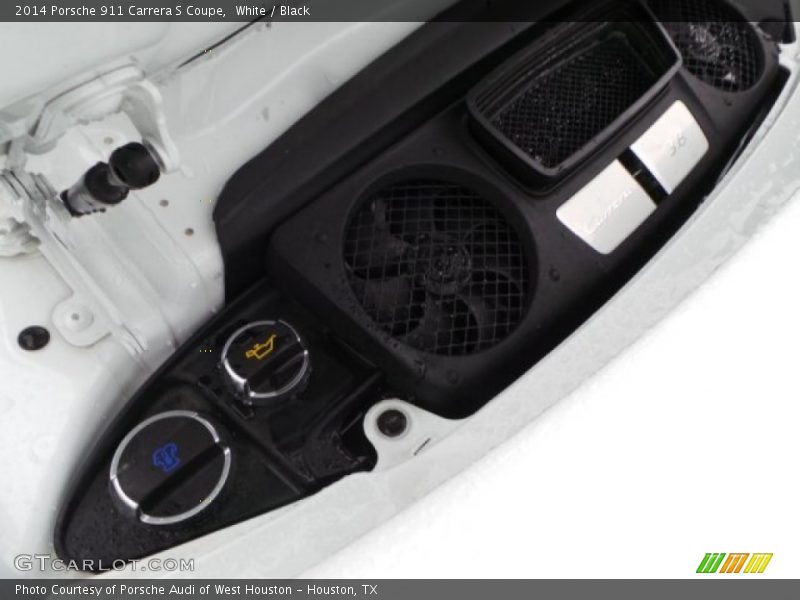 White / Black 2014 Porsche 911 Carrera S Coupe