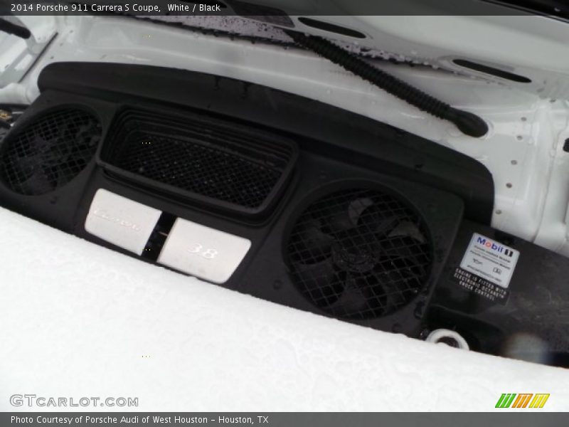 White / Black 2014 Porsche 911 Carrera S Coupe