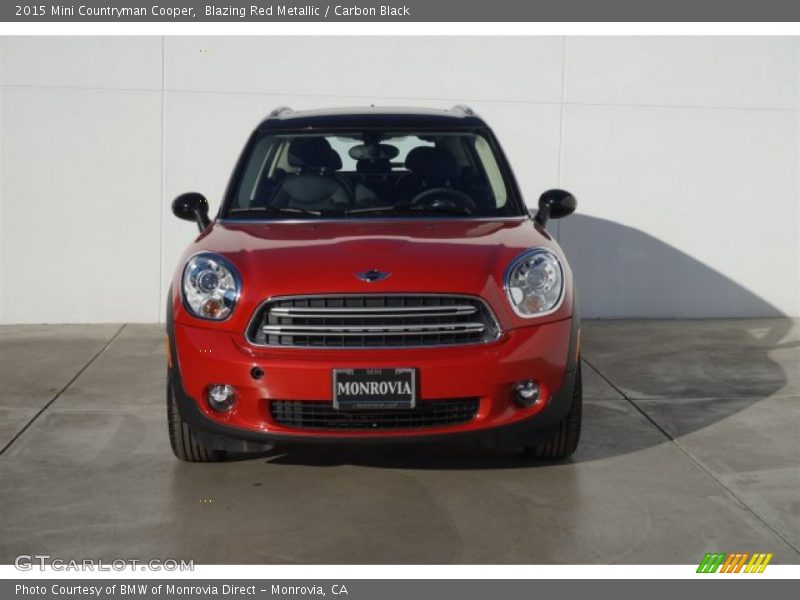 Blazing Red Metallic / Carbon Black 2015 Mini Countryman Cooper
