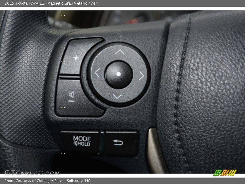 Magnetic Gray Metallic / Ash 2015 Toyota RAV4 LE