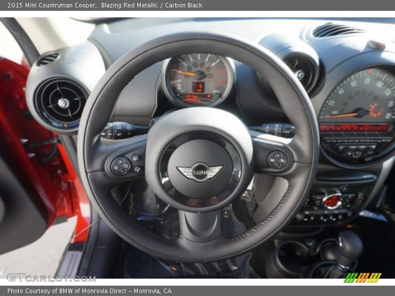 Blazing Red Metallic / Carbon Black 2015 Mini Countryman Cooper