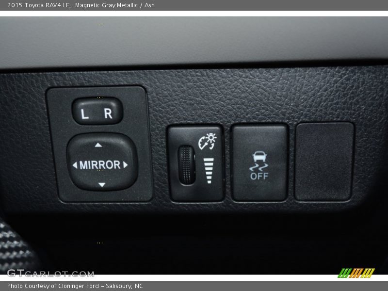Magnetic Gray Metallic / Ash 2015 Toyota RAV4 LE
