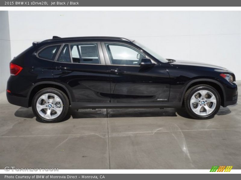 Jet Black / Black 2015 BMW X1 sDrive28i