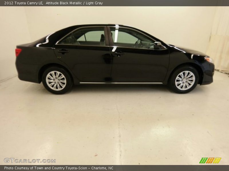 Attitude Black Metallic / Light Gray 2012 Toyota Camry LE
