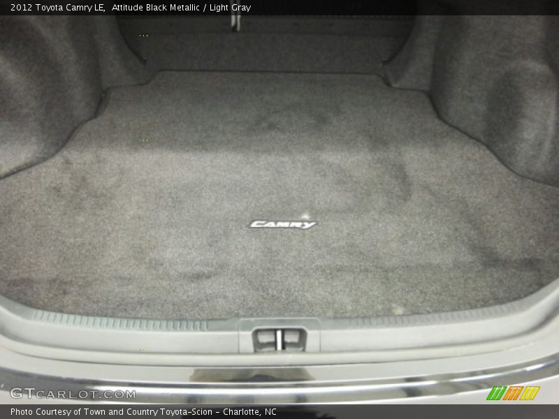 Attitude Black Metallic / Light Gray 2012 Toyota Camry LE