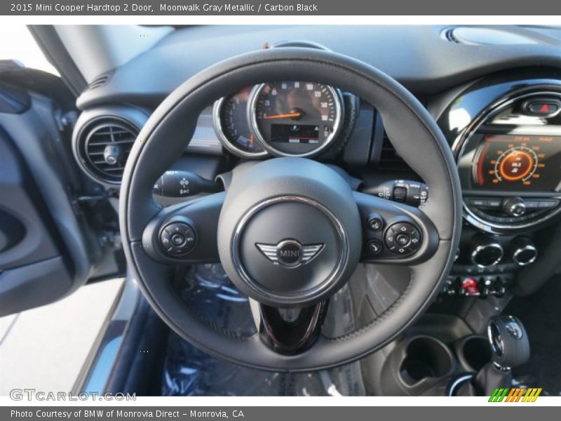 Moonwalk Gray Metallic / Carbon Black 2015 Mini Cooper Hardtop 2 Door