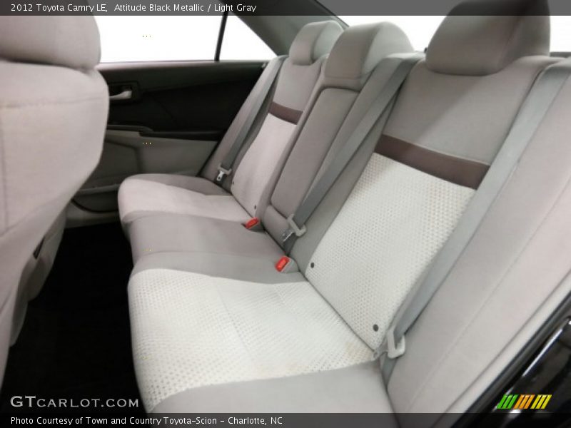 Attitude Black Metallic / Light Gray 2012 Toyota Camry LE