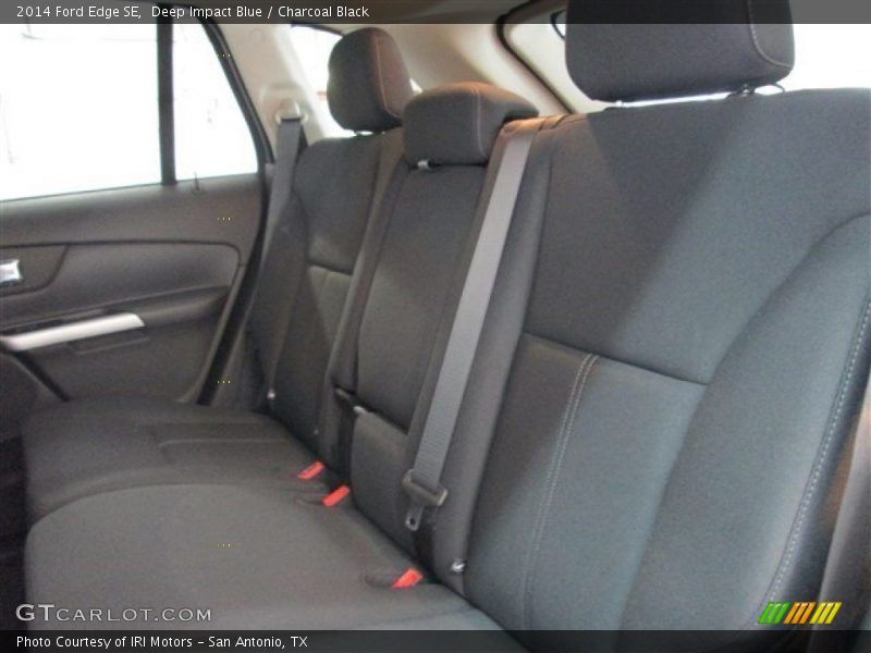 Deep Impact Blue / Charcoal Black 2014 Ford Edge SE