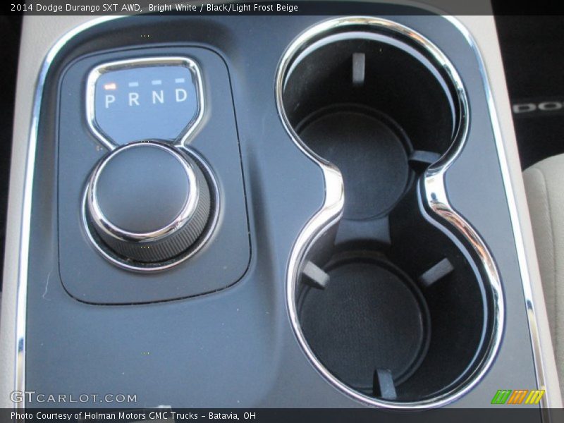 Bright White / Black/Light Frost Beige 2014 Dodge Durango SXT AWD
