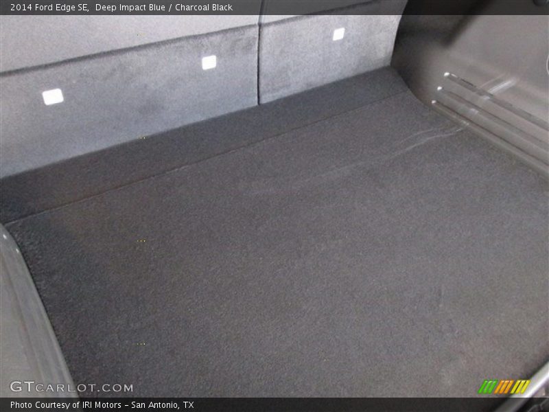 Deep Impact Blue / Charcoal Black 2014 Ford Edge SE