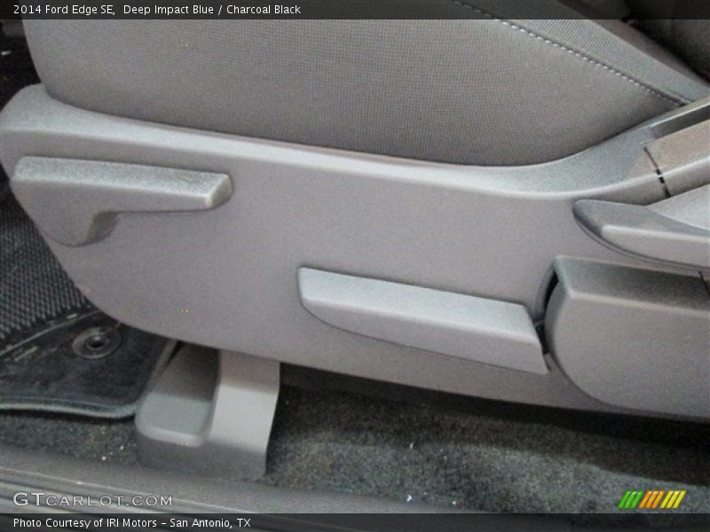 Deep Impact Blue / Charcoal Black 2014 Ford Edge SE