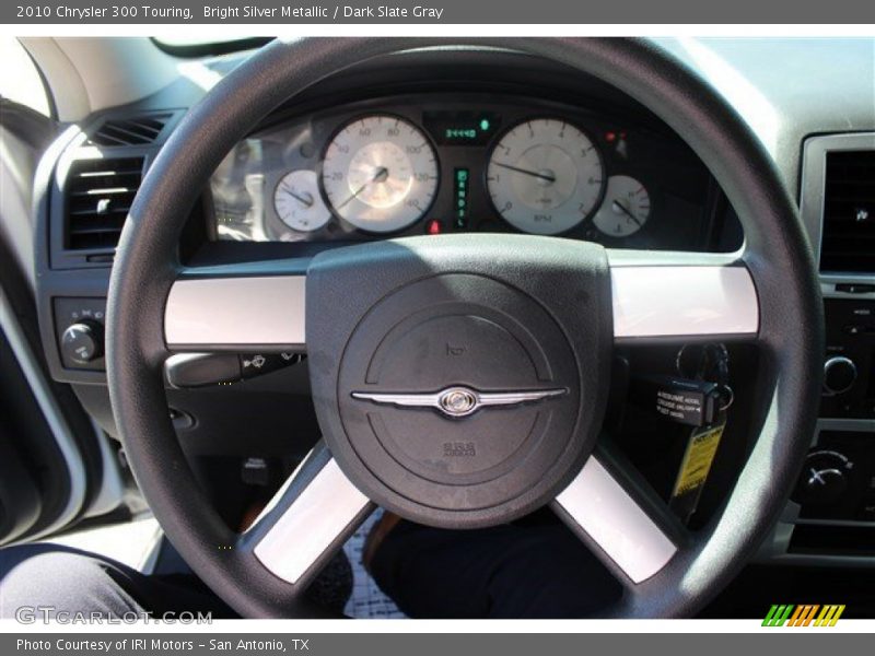 Bright Silver Metallic / Dark Slate Gray 2010 Chrysler 300 Touring