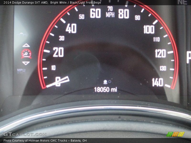 Bright White / Black/Light Frost Beige 2014 Dodge Durango SXT AWD