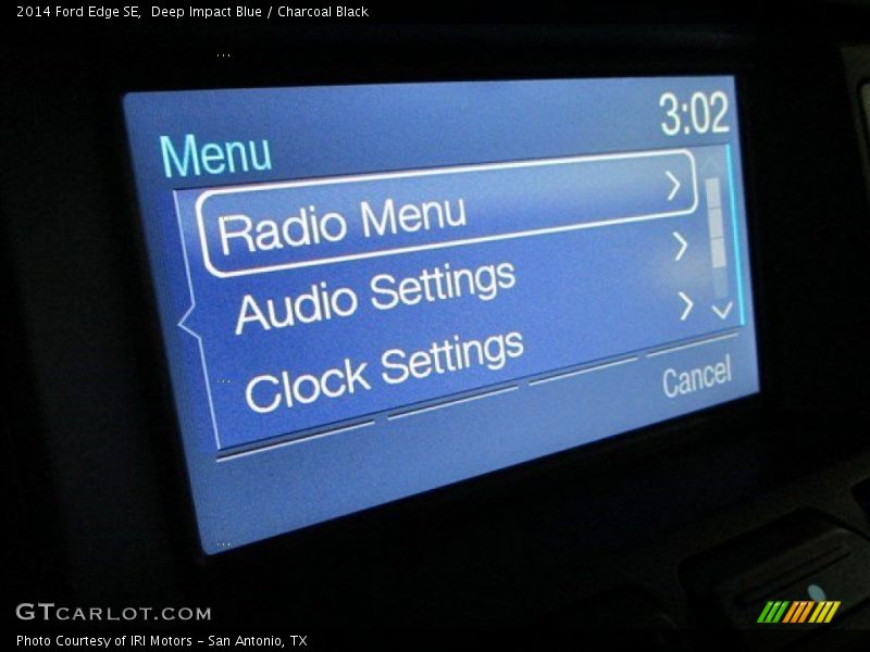 Deep Impact Blue / Charcoal Black 2014 Ford Edge SE