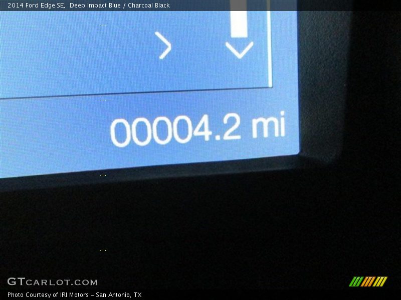 Deep Impact Blue / Charcoal Black 2014 Ford Edge SE