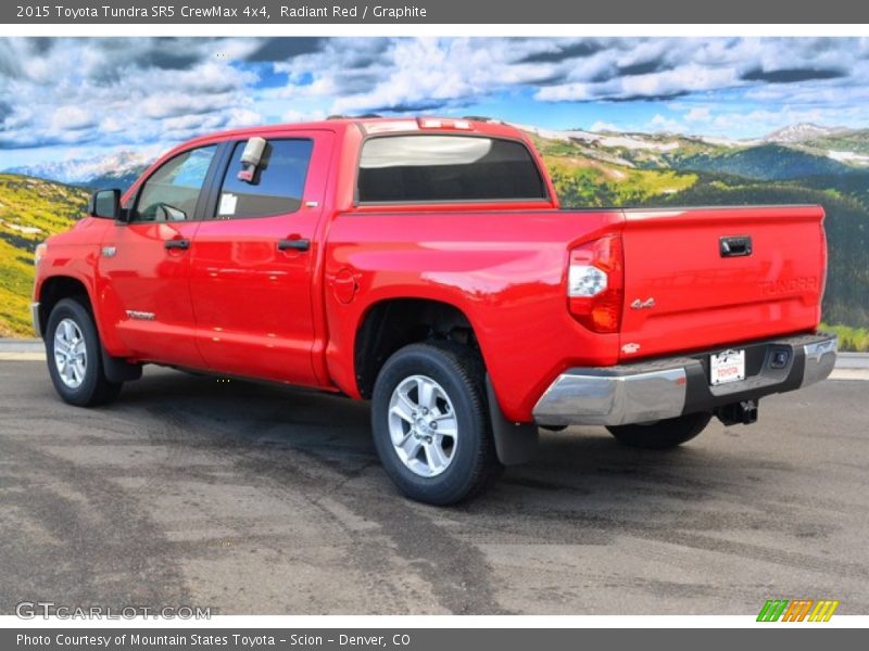 Radiant Red / Graphite 2015 Toyota Tundra SR5 CrewMax 4x4