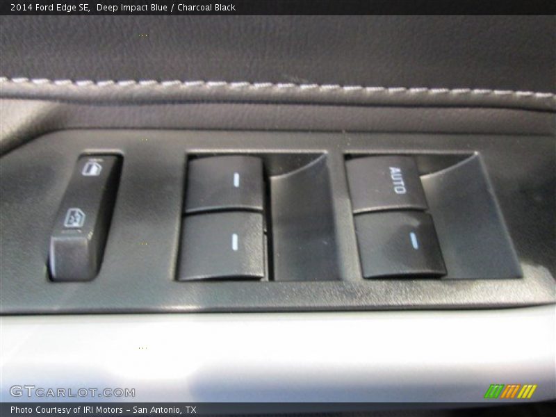 Deep Impact Blue / Charcoal Black 2014 Ford Edge SE