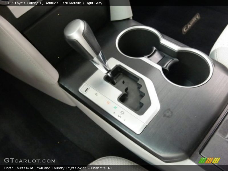 Attitude Black Metallic / Light Gray 2012 Toyota Camry LE