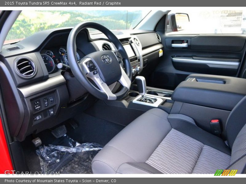 Radiant Red / Graphite 2015 Toyota Tundra SR5 CrewMax 4x4