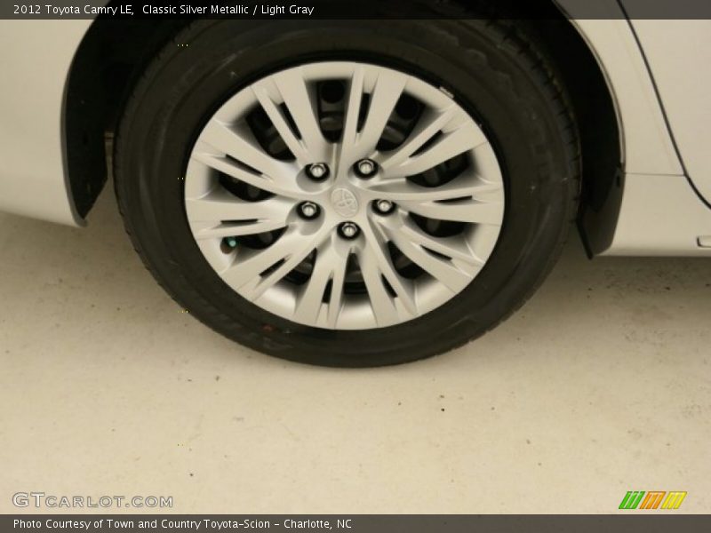 Classic Silver Metallic / Light Gray 2012 Toyota Camry LE